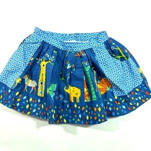The Bailey Boys Colorful Animal Print Skirt
